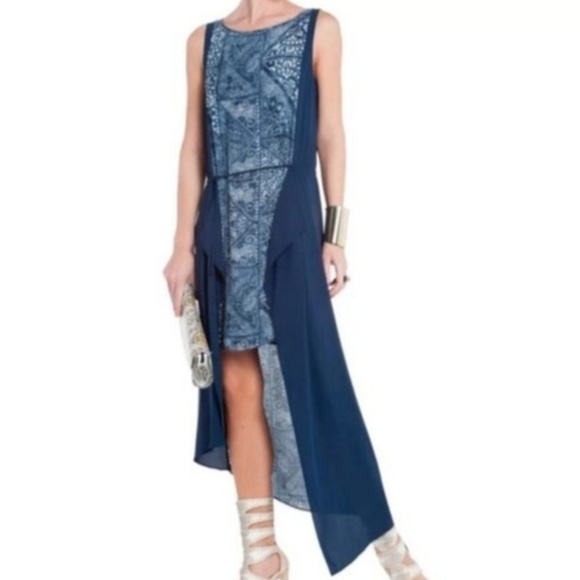 BCBGMAXAZRIA High-Low Dress - Picture 1 of 16